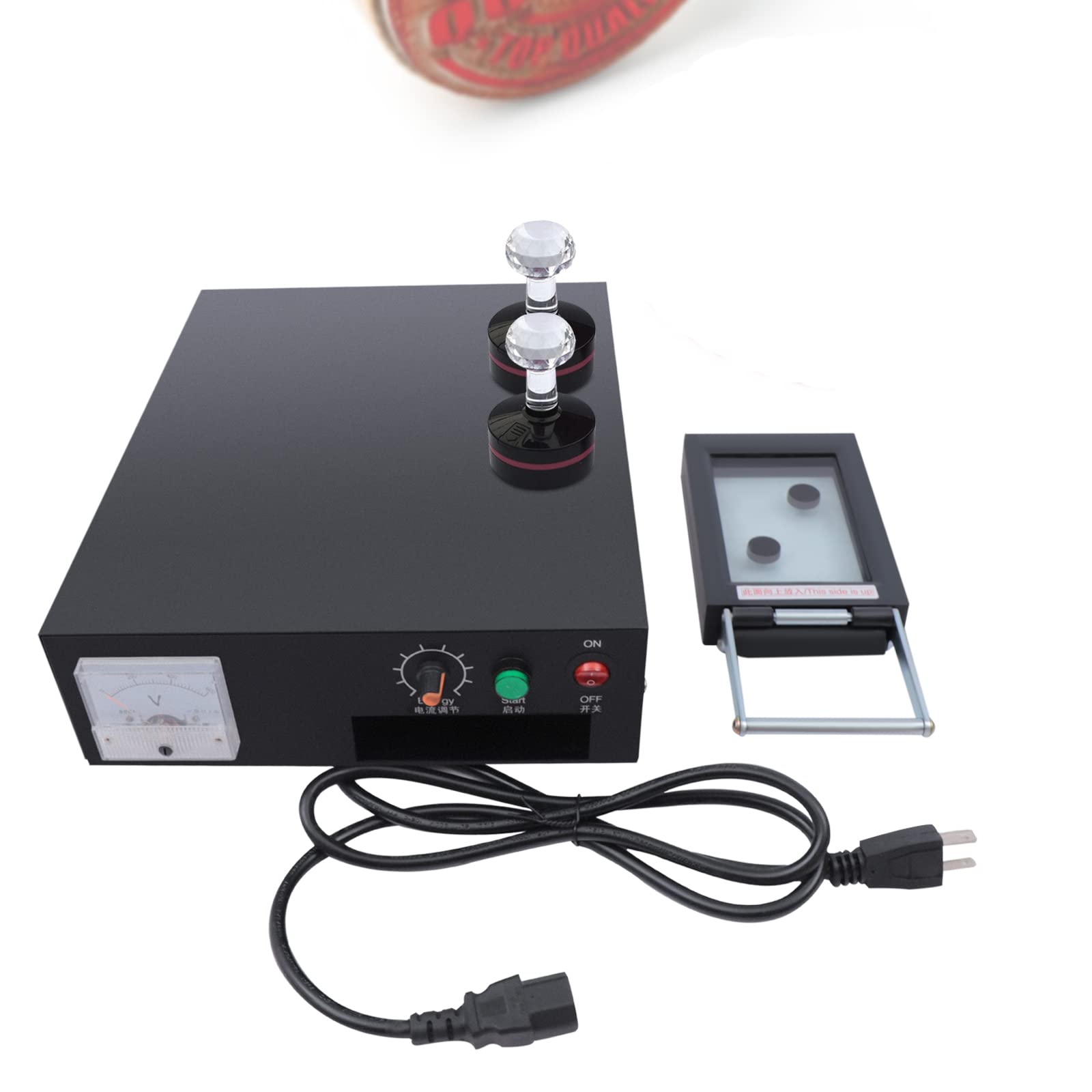 Self Inking Flash Stamp Maker - 360W Photosensitive Sealing Machine for DIY Cartoon Portrait Stamps | 110V Digital Seal Stamp for Documents, Crafts & Office Use