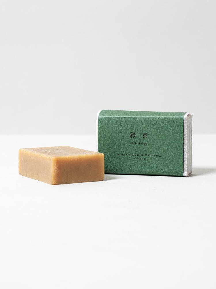 Marubishi Green Tea Soap - Natural & Refreshing Facial Cleanser for Acne & Oily Skin | Perfect for Daily Skincare & Relaxation