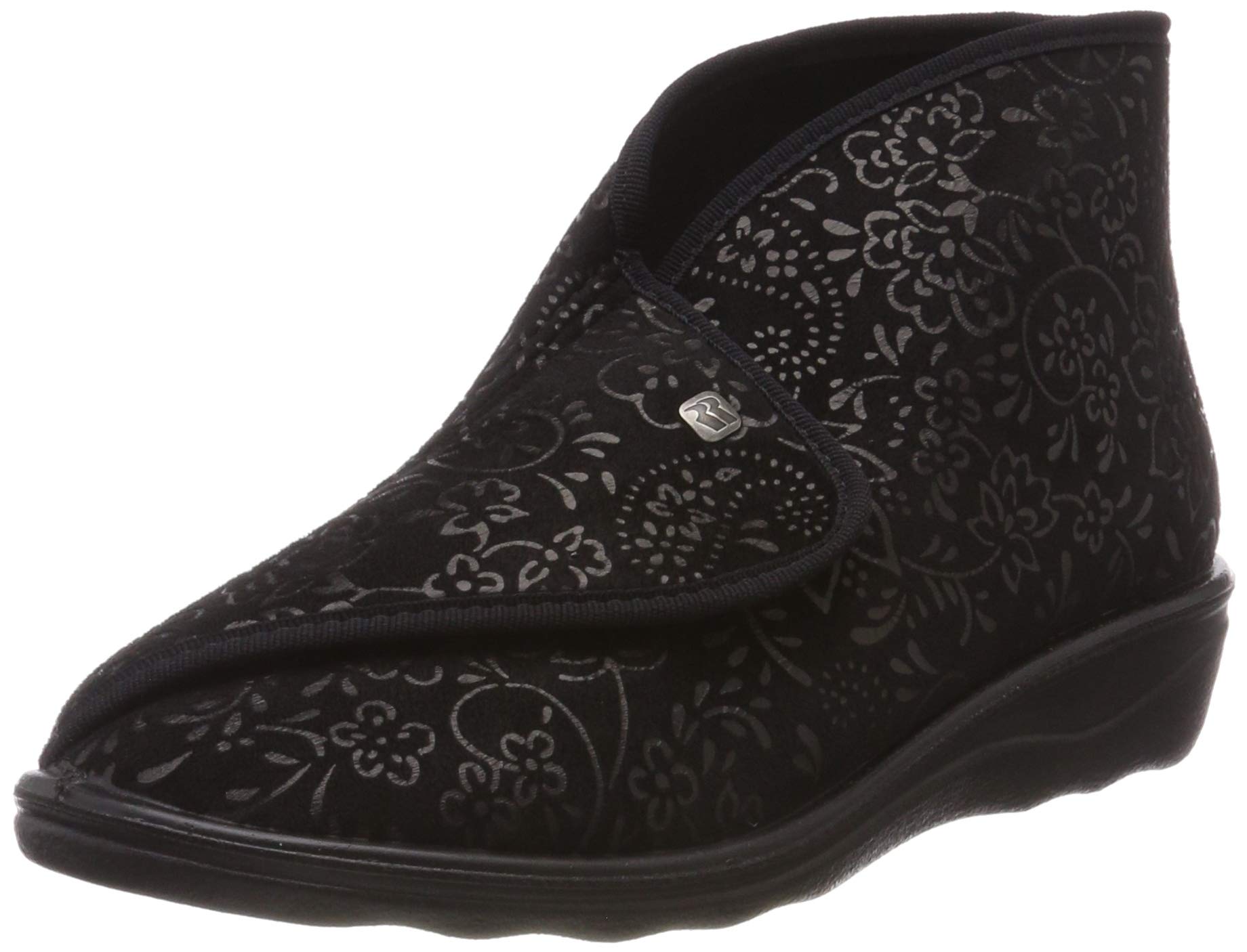Romika Women's Comfortable High Slippers - Soft Indoor/Outdoor House Shoes - Size 6 US - Perfect for Relaxing at Home, Lounging & Quick Errands