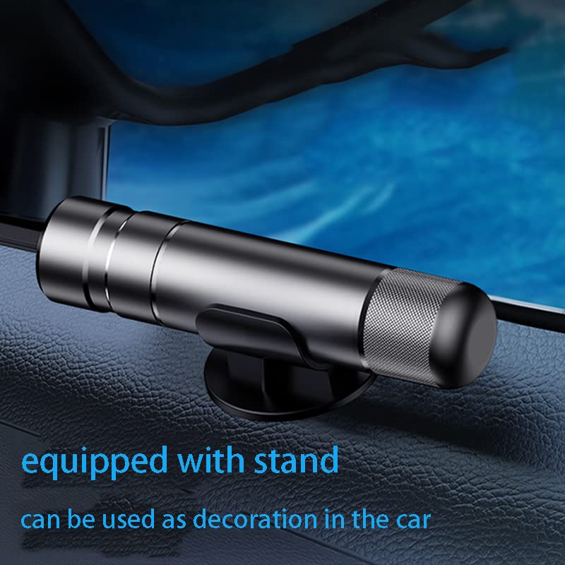 Emergency Car Escape Tool - Spring-Loaded Window Breaker & Seat Belt Cutter for Vehicle Safety (Red) | Life-Saving Device for Accidents, Floods & Locked Cars