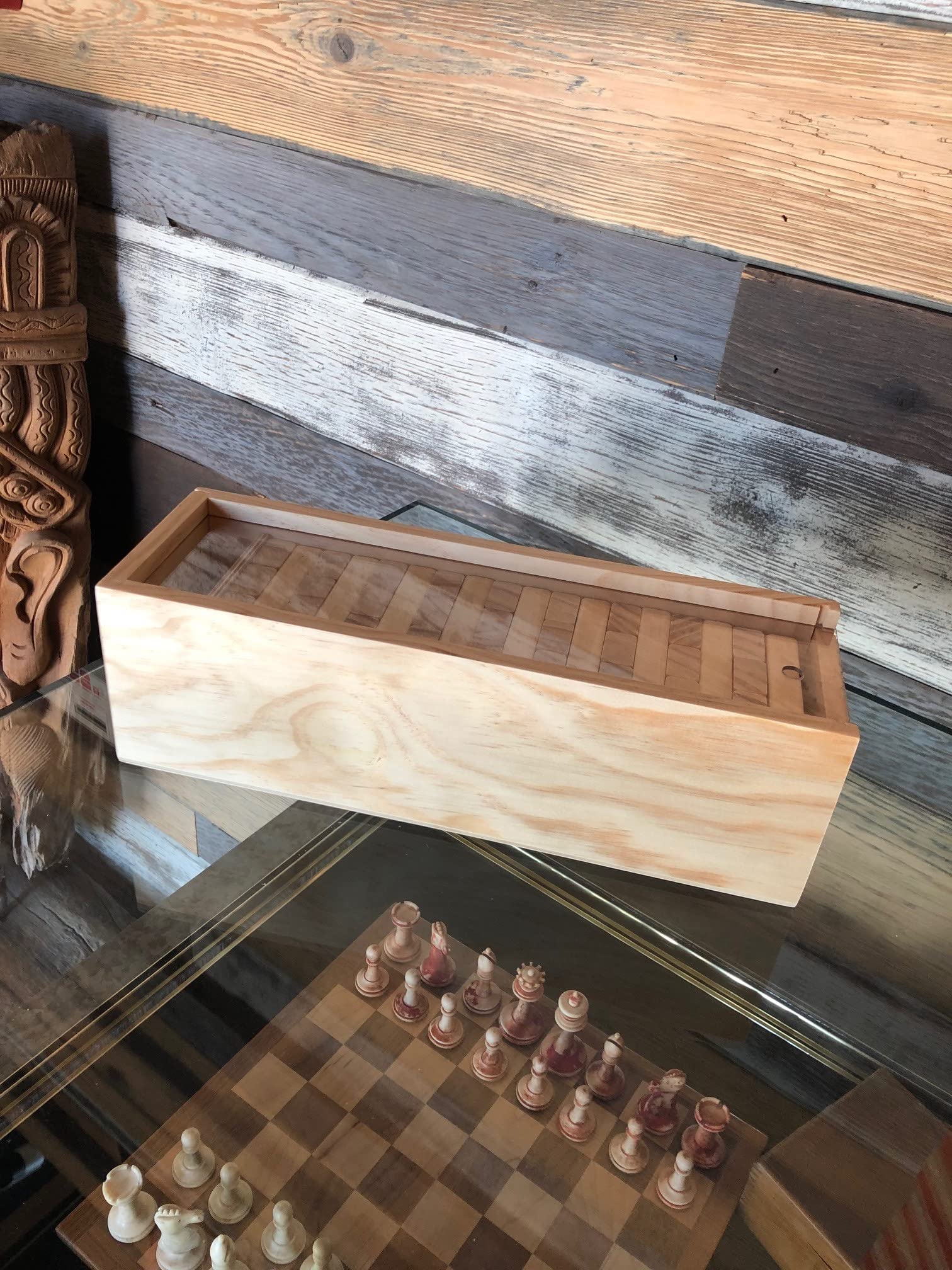 WE Games Custom Engraved Wooden Block Party Game Set - 12