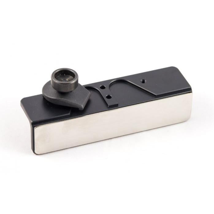 Sidecut World Cup File Guide with Stainless Steel Plate & Trigger Clamp - Perfect for Ski & Snowboard Edge Tuning at Home or Professional Shops