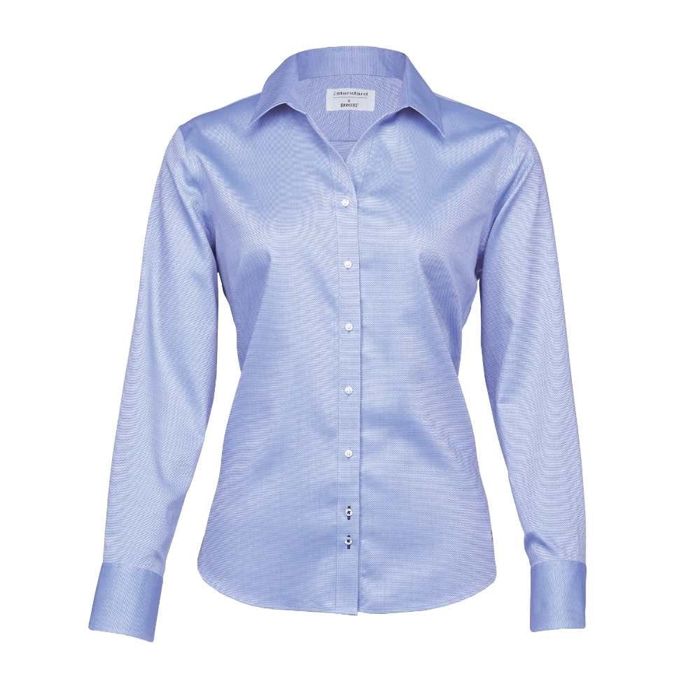 Barkers Clifton Shirt for Women - Stylish Casual Button Down Blouse for Office, Date Night & Everyday Wear