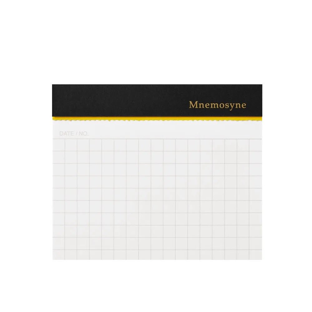 Maruman Mnemosyne Stapled Notepad - Premium Spiral Bound Notebook for Writing, Sketching & Note Taking - Perfect for Office, School & Creative Projects