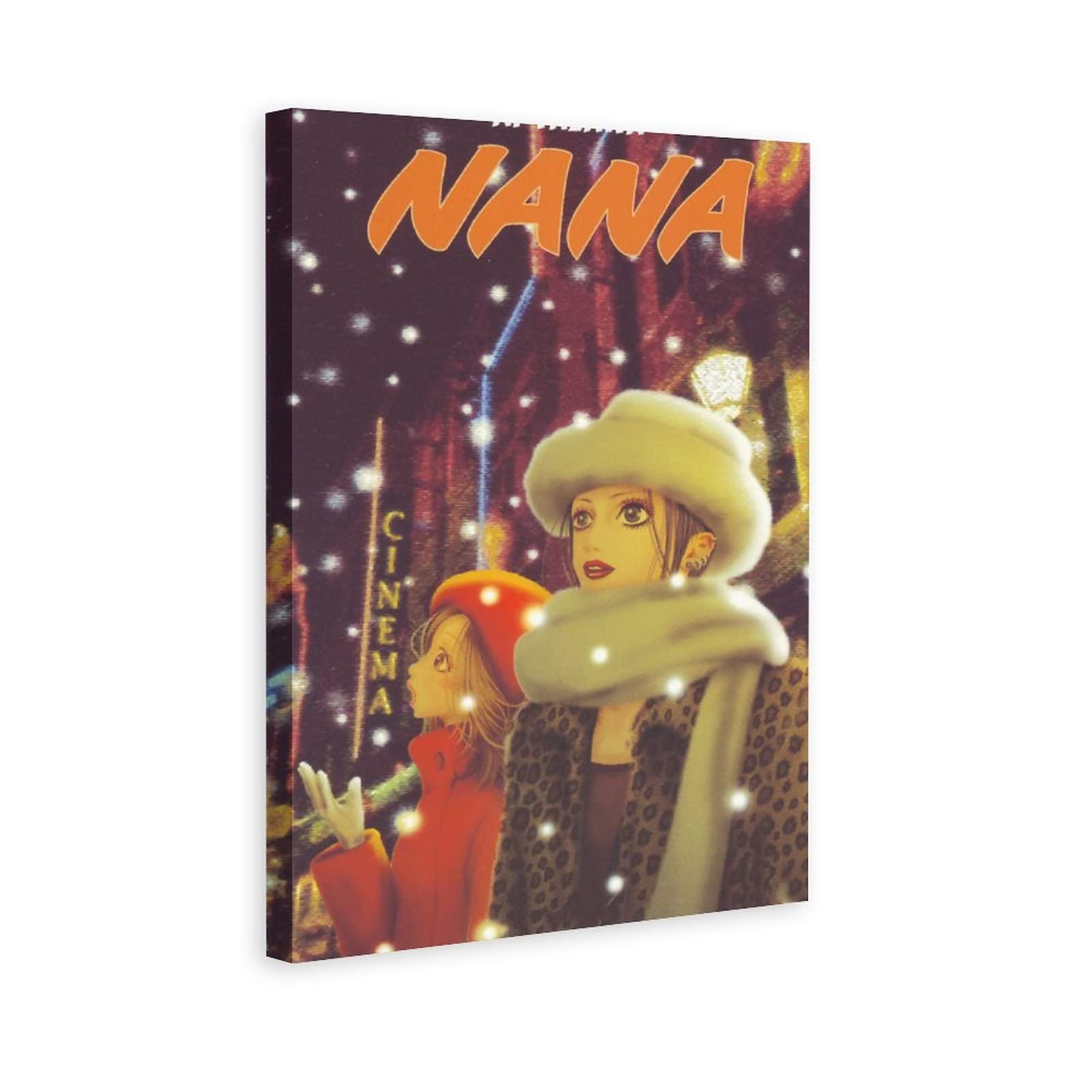 Anime Canvas Poster - Nana Themed Wall Art for Bedroom, Living Room & Office Decor - 8x12 Inches (20x30cm) - Perfect Gift for Anime Fans, Sports Enthusiasts & Home Decor Lovers - Ideal for Dorm Rooms, Game Rooms & Gift Occasions
