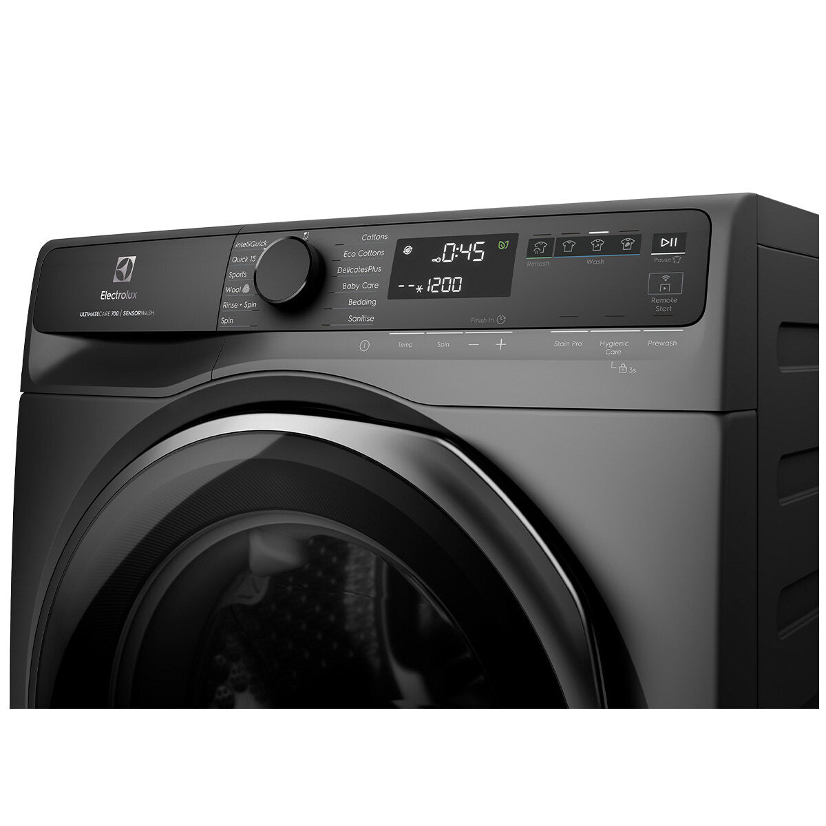 Electrolux 9kg UltimateCare 700 Front Load Washing Machine EWF9043R7SC - Energy Efficient, Quiet & Large Capacity for Family Laundry & Small Spaces