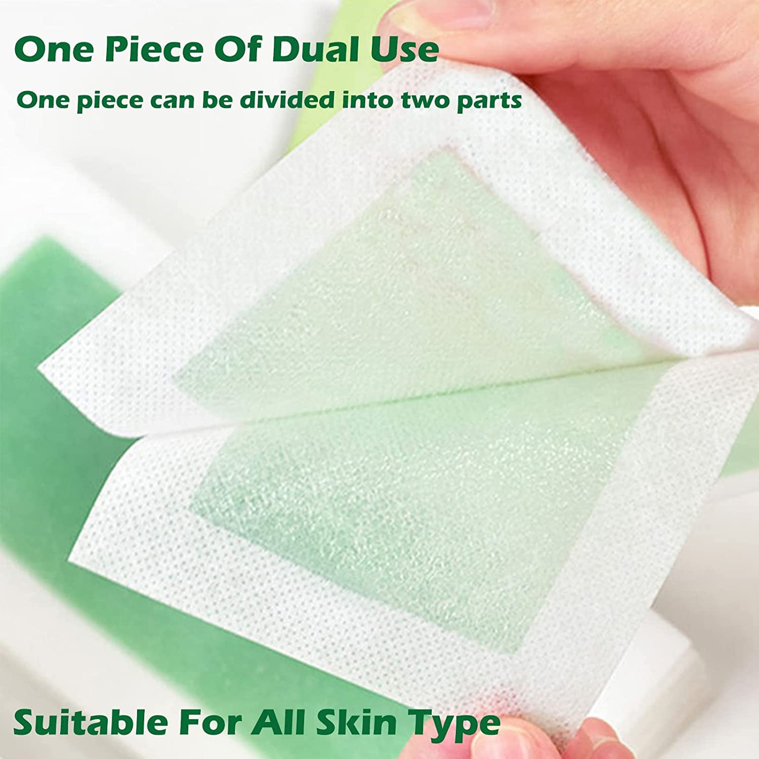 20Pcs Wax Strips for Facial Hair Removal - Upper Lip, Cheek & Eyebrow Hair Remover for Women | All Skin Types | Includes 2Pcs Aloe Vera Face Mask | At-Home Salon Smooth Skin Care