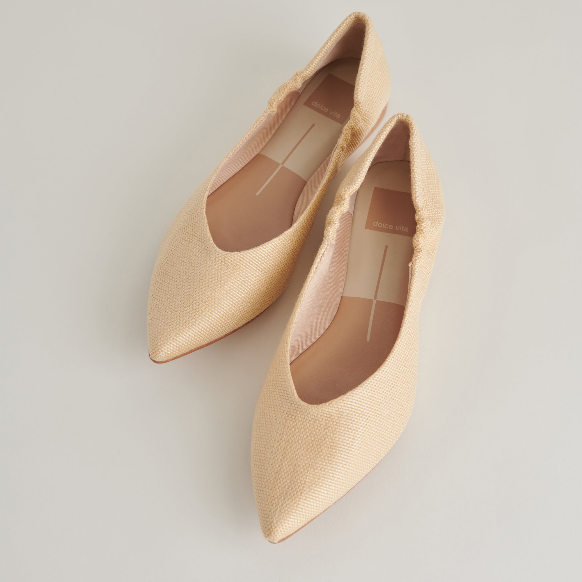 NADAV Women's Ballet Flats - Lightweight Natural Raffia Comfortable Shoes for Women | Casual & Summer Wear | Perfect for Walking, Travel, and Everyday Use