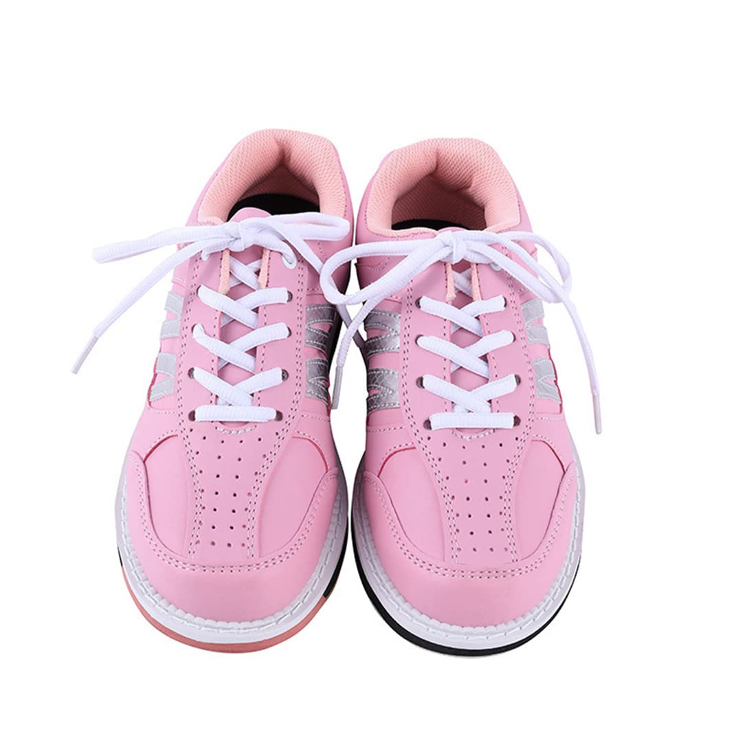 VEACAM Women's Lightweight Bowling Shoes - Professional Athletic Sneakers for Bowling, Walking & Gym - Breathable Sport Shoes for Women with Non-Slip Sole (Perfect for League Play & Casual Bowling)