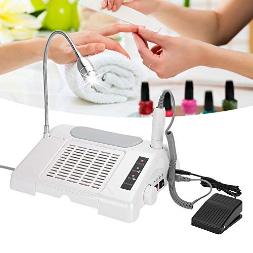 Electric Nail Drill 3-in-1 LED Manicure Machine for Professional Salon & Home Use