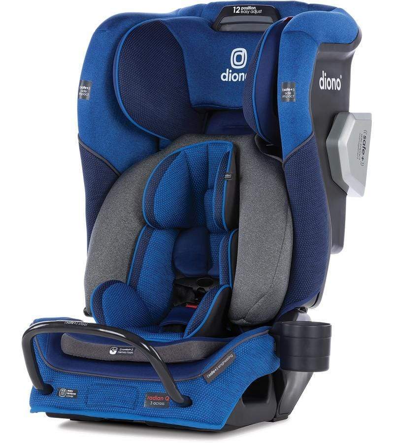 Diono Radian 3QXT All-in-One Convertible Car Seat with LATCH System - Safe & Comfortable for Infants to Toddlers - Perfect for Travel, Daily Commute & Family Road Trips