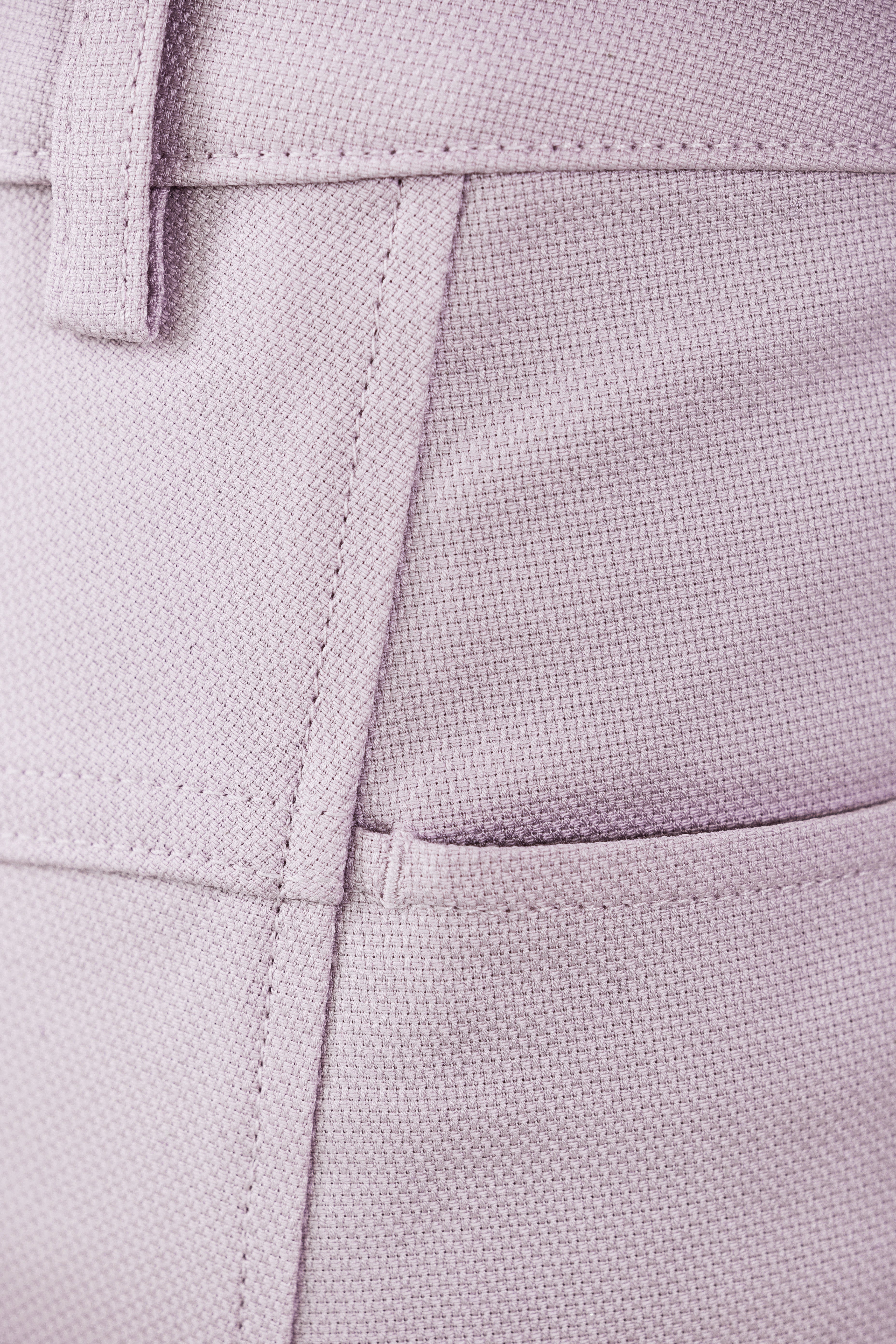 Be Lenka Essentials Women's Midi Skirt in Light Lilac - Perfect for Office Wear, Casual Outings & Spring Fashion