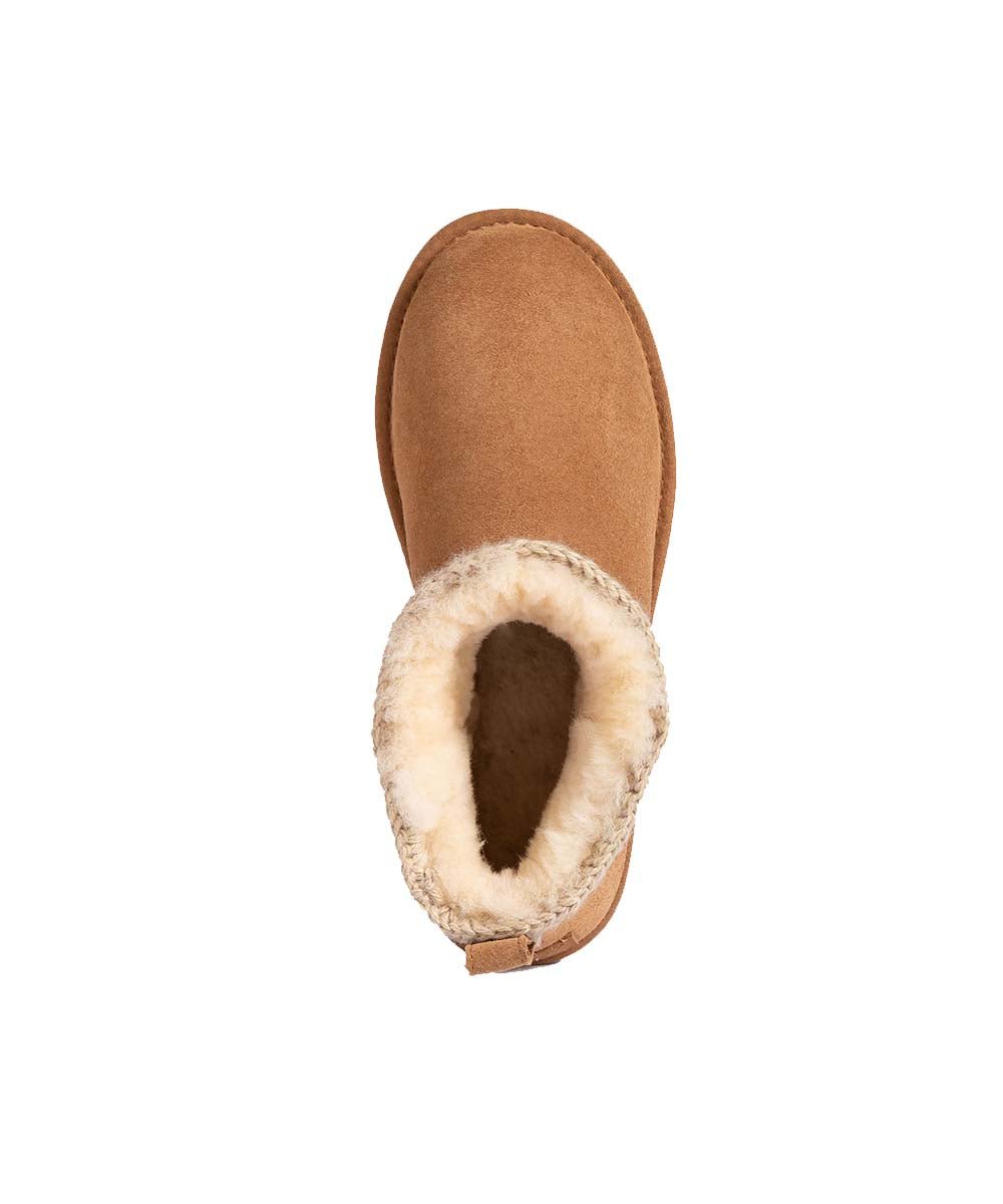 Women's UGG Tracy Platform Boot - Waterproof Winter Boots for Women, Comfortable & Stylish Snow Boots with Fur Lining - Perfect for Cold Weather, Snowy Days & Outdoor Activities