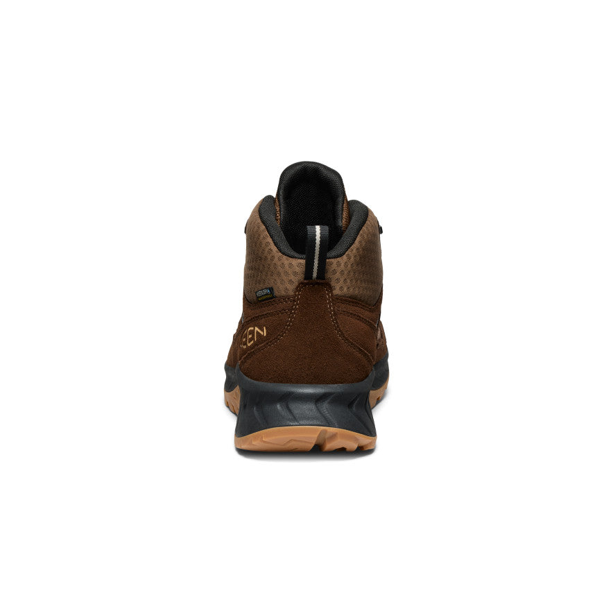 Men's HighTrail Waterproof Hiking Boots - Dark Earth/Oak Buff | Lightweight & Durable for Outdoor Adventures, Trail Running & Camping