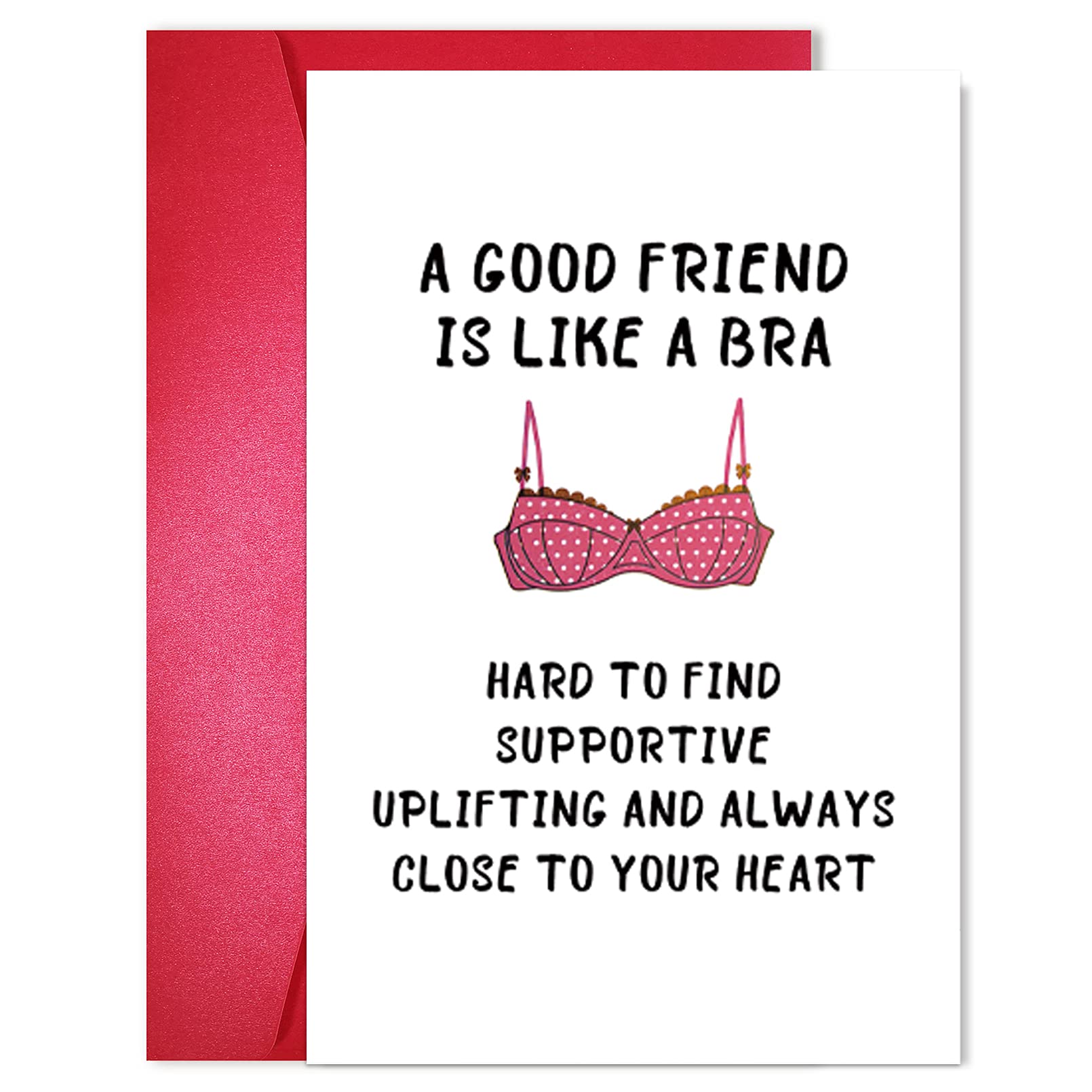 Funny Best Friend Birthday Card - Cheeky Sister BFF Humor Greeting Card for Isolation, Perfect for Long-Distance Celebrations and Virtual Parties