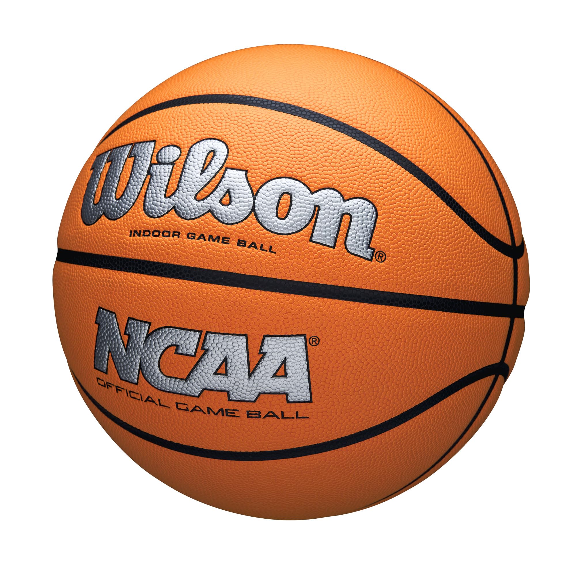 Wilson NCAA Evo NXT Official Indoor Game Basketball - Size 6 & 7 | Premium Indoor Court Basketball for Training, Games & Competitions | Perfect for College, High School & Recreational Play