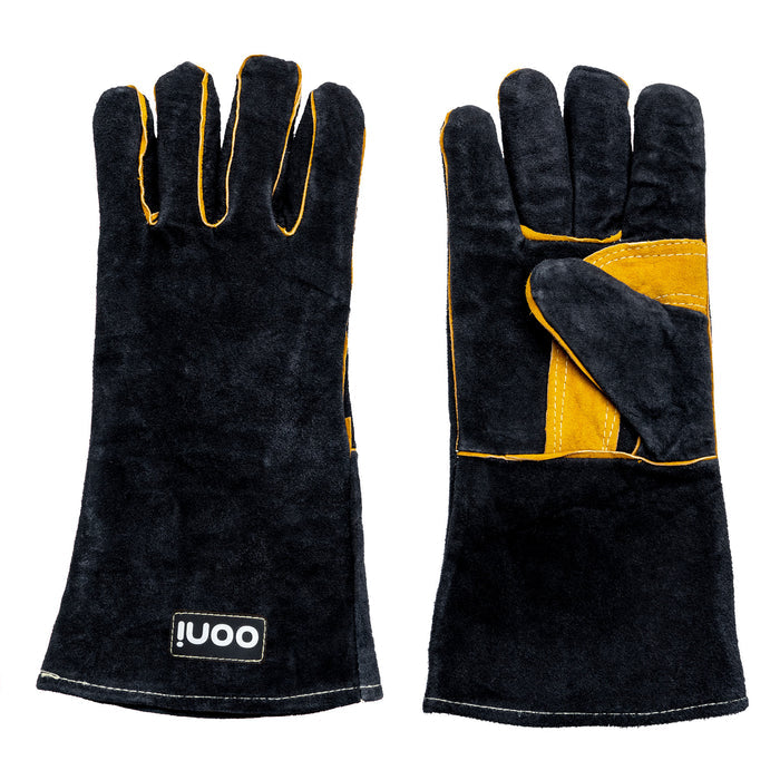 Ooni Pizza Oven Gloves - Heat Resistant BBQ Gloves for Outdoor Cooking, Grilling & Baking - Perfect for Wood Fired Pizza Ovens, Campfires & Backyard BBQs