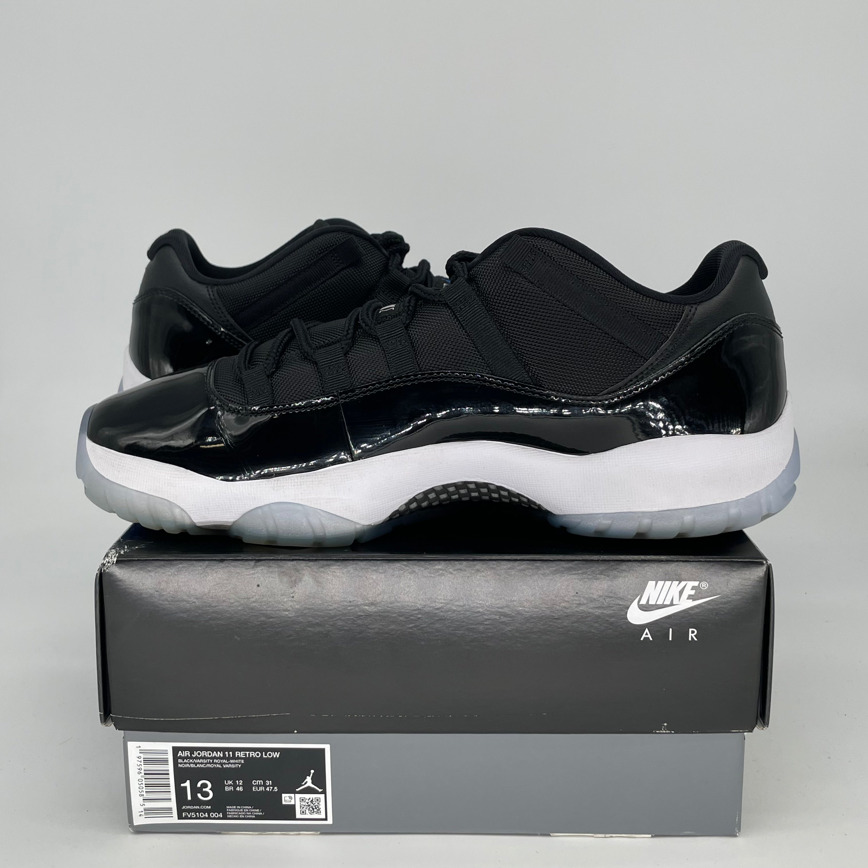 AIR JORDAN 11 LOW SPACE JAM Men's Basketball Shoes - Size 13 (FV5104-004) | Retro Sneakers for Casual Wear, Street Style & Basketball Games