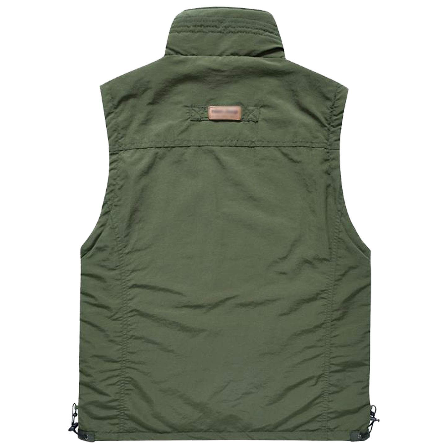 Flygo Men's Lightweight Outdoor Vest - Breathable Fishing & Hunting Jacket with Multiple Pockets for Travel, Hiking & Camping | Durable Casual Wear for Outdoor Adventures