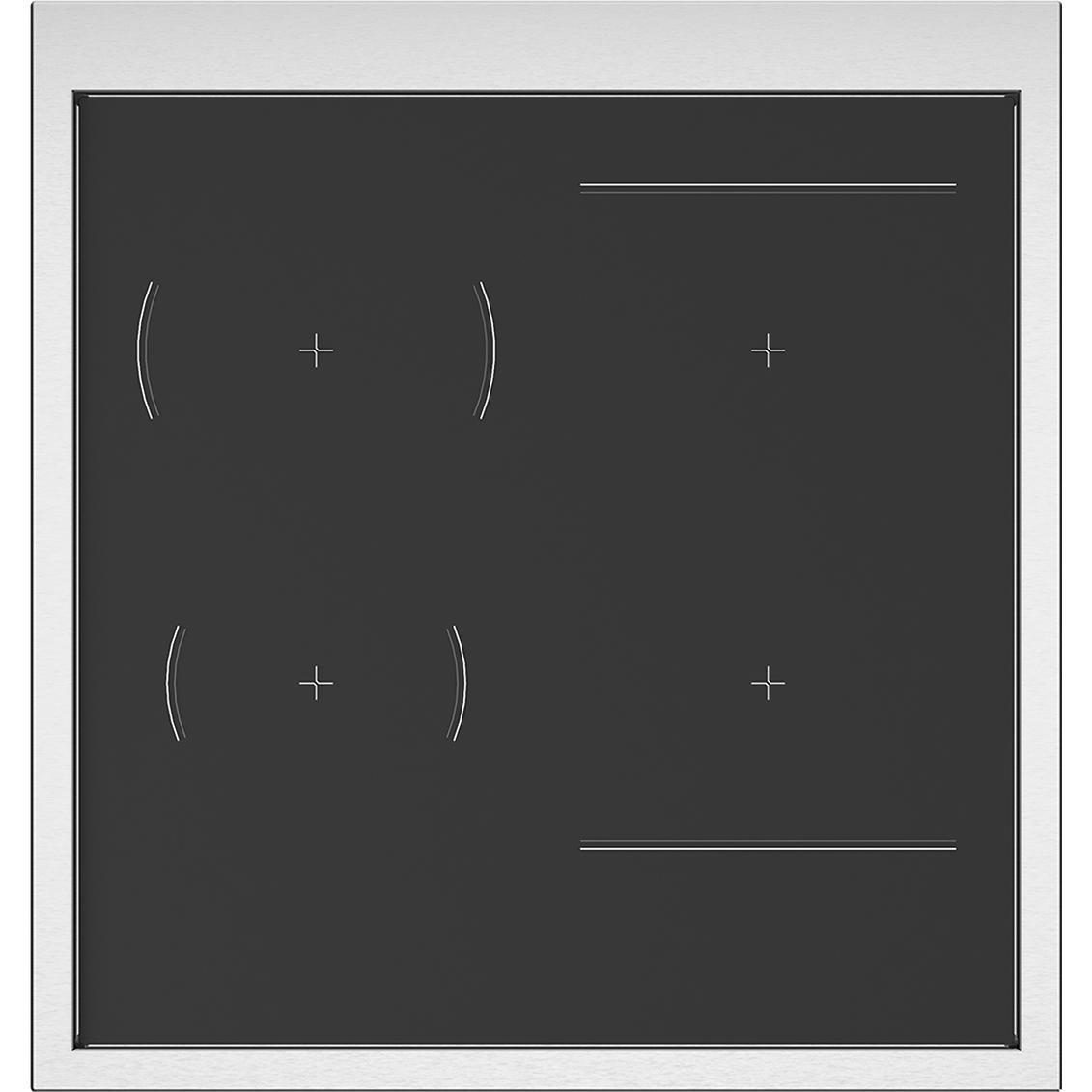 Bertazzoni 24 Inch Freestanding Induction Range with Convection Oven - MAS244IFEMXB - Premium Italian Kitchen Appliance for Modern Home Cooking & Baking