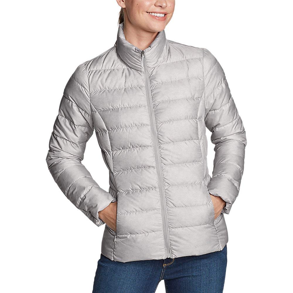 Eddie Bauer Women's CirrusLite Down Jacket - Lightweight Warm Winter Coat, Water-Resistant, Packable Puffer Jacket for Outdoor Activities, Hiking, and Travel
