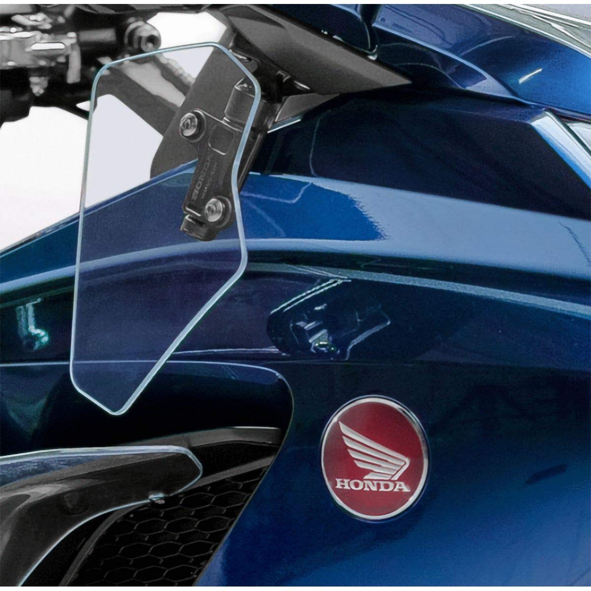 Honda Genuine Upper Air Deflector - Clear Windshield Deflector for Improved Aerodynamics & Reduced Wind Noise | Perfect for Honda Civic, Accord, CR-V & More
