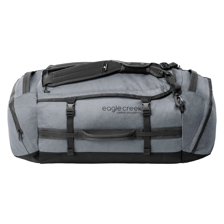 Eagle Creek Cargo Hauler 60L Duffle Bag - Large Travel Duffel for Camping, Gym & Weekend Trips - Durable Water-Resistant Luggage - Charcoal
