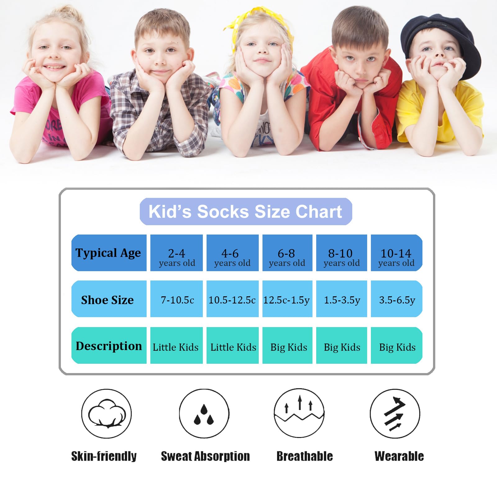24 Pairs Girls Ankle Socks - Breathable Low Cut Athletic Running Sports Socks for Kids & Teens - Perfect for School, Gym, and Everyday Wear