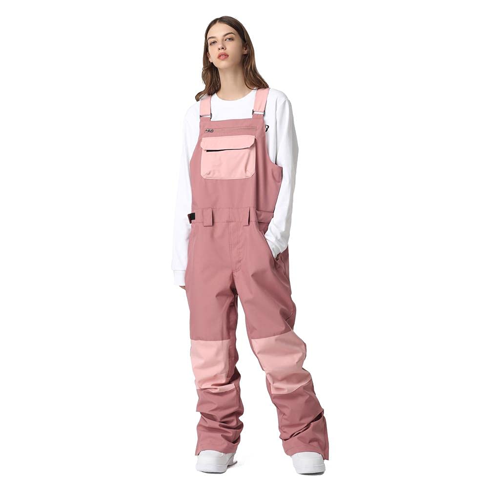 SEARIPE Women's & Men's Insulated Snow Bib Overalls - Adjustable, Wear-Resistant Ski Pants for Hiking, Climbing & Winter Sports | Perfect for Skiing, Snowboarding & Cold Weather Outdoor Activities