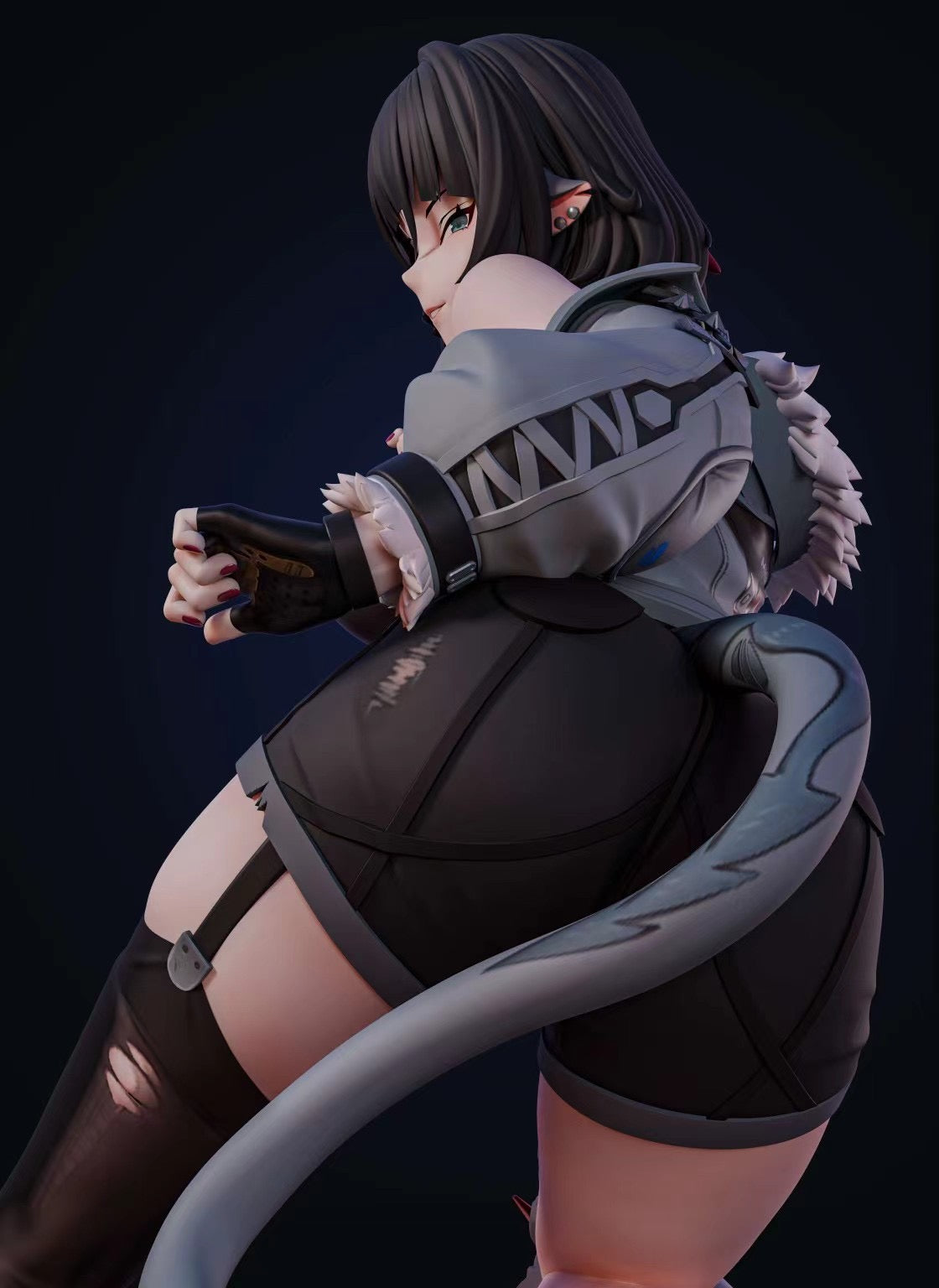 Mi Yin Studio Zenless Zone Zero Jane Doe Action Figure - Collectible Anime Statue for Display & Gaming Enthusiasts | Perfect for Home Decor, Office Display & Anime Collections