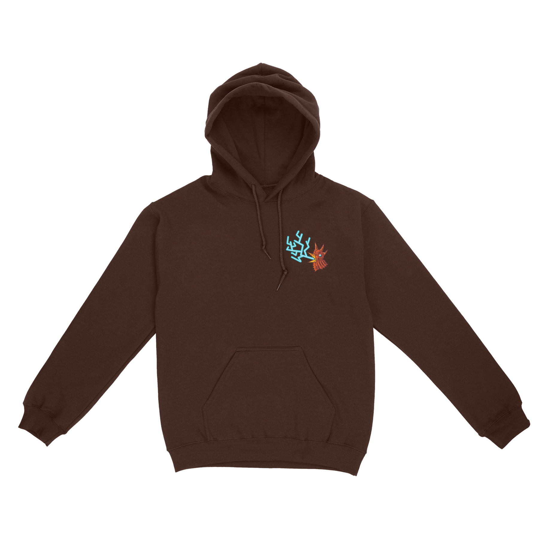 Stylish Atrix Hoodie for Men & Women - Soft Cotton Pullover with Kangaroo Pocket (Brown) - Perfect for Casual Wear, Gym, and Outdoor Activities
