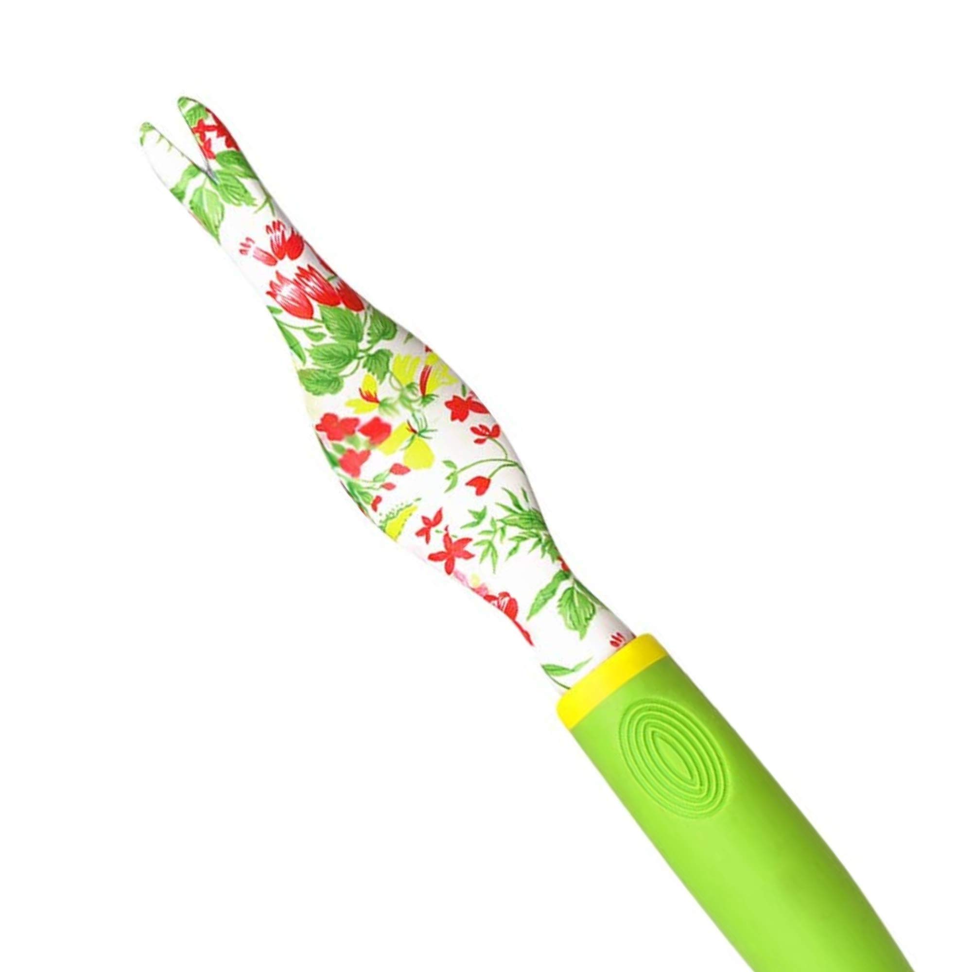 Premium RED Oak Garden Weeder Tool - Heavy Duty Weed Puller for Gardening, Hand Weeder for Dandelions & Tough Roots | Ideal for Lawn Care, Flower Beds, and Vegetable Gardens