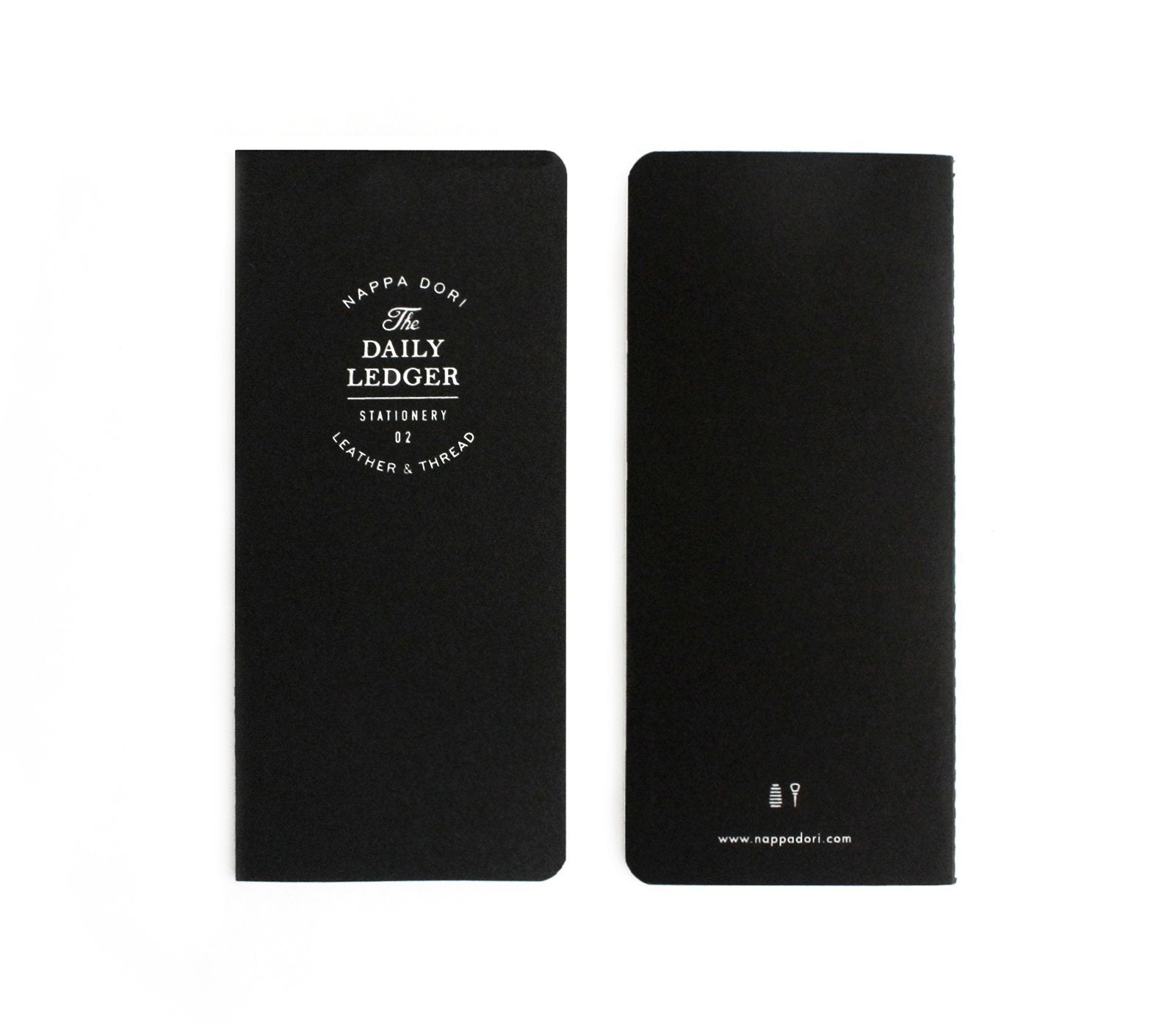 Premium Daily Ledger Set of 2 - Accounting Notebooks for Small Business & Personal Finance - Perfect for Bookkeeping, Budget Tracking & Financial Organization at Home or Office