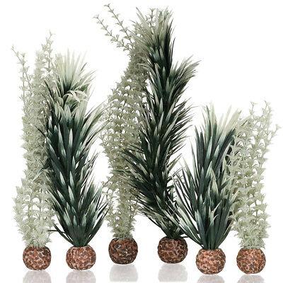 biOrb Ambulia Grey/Green Aquarium Decor - Artificial Silk Plants for Fish Tanks, Low-Maintenance Underwater Decor for Home & Office Aquascaping