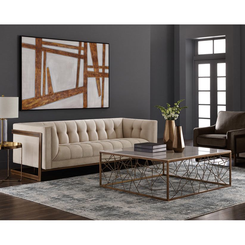 Ekon Sofa - Modern Comfortable Couch for Living Room, Lounge & Office - Stylish & Durable Furniture for Home Decor