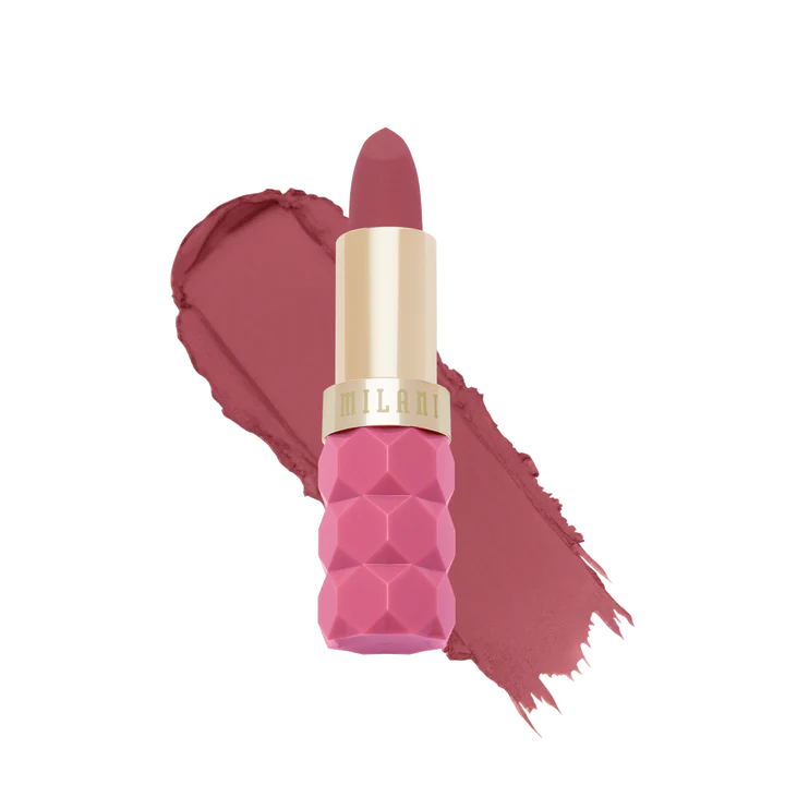Milani Color Fetish Matte Lipstick - Long Lasting, Highly Pigmented Lip Color for Women | Perfect for Everyday Wear, Date Night & Special Occasions