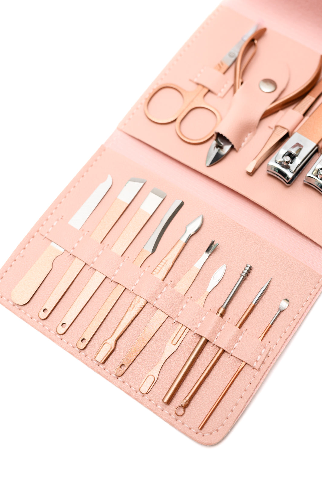 Professional Manicure & Pedicure Kit - 12-Piece Nail Care Set with Stainless Steel Tools for Salon-Quality Results at Home | Perfect for DIY Nail Art, Gifts & Spa Days