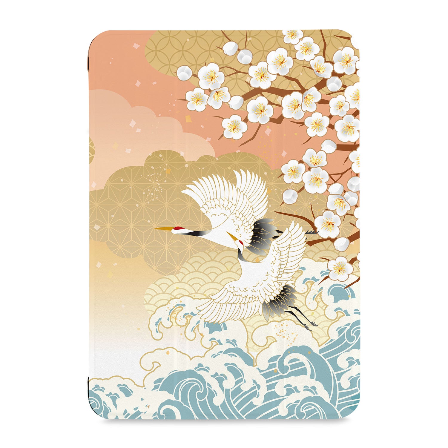 Samsung Tablet Case with Japanese Pattern - Stylish & Protective Cover for Samsung Galaxy Tabs - Perfect for Work, Travel, and Daily Use