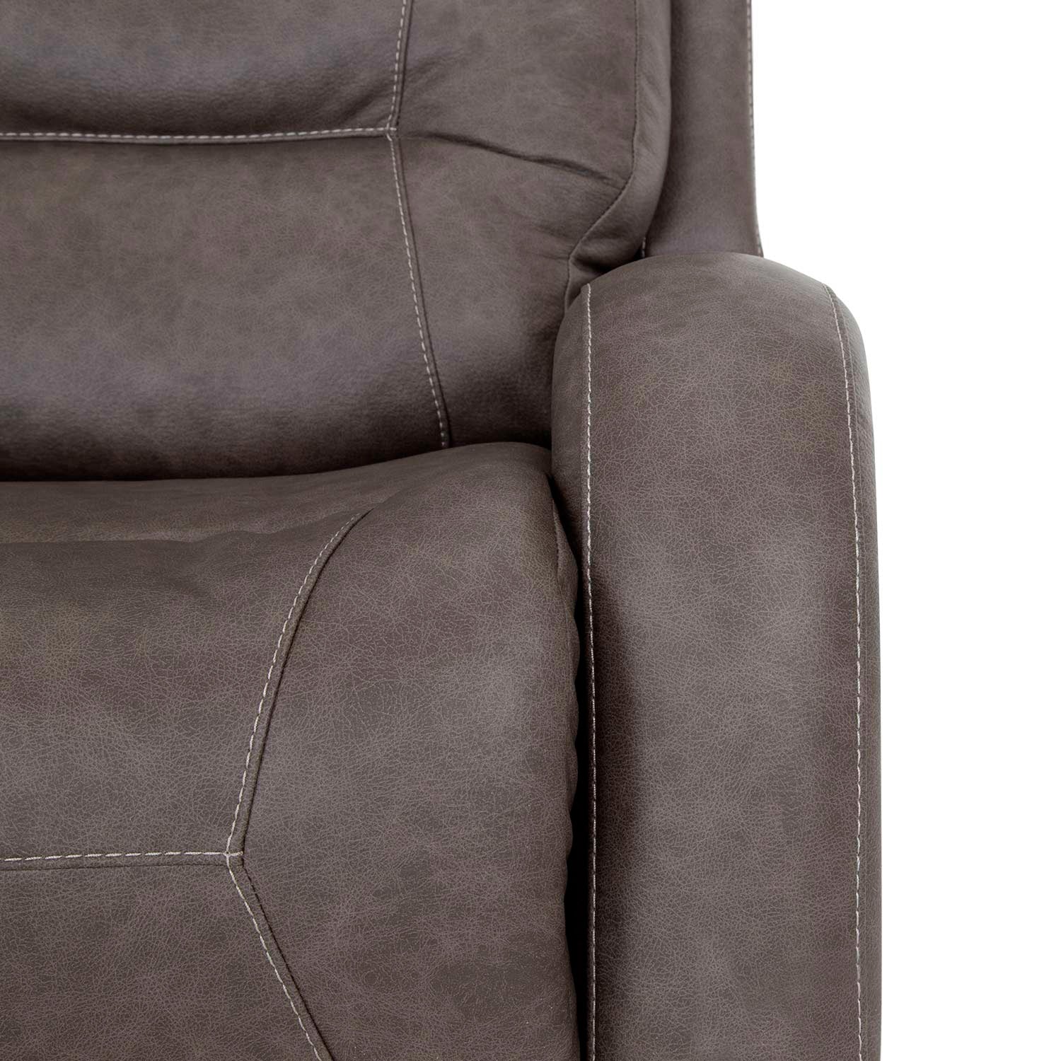 Lombard Power Rocker Recliner Chair - Electric Lift Reclining Sofa with Massage & Heat - Perfect for Living Room, Home Theater, and Elderly Comfort
