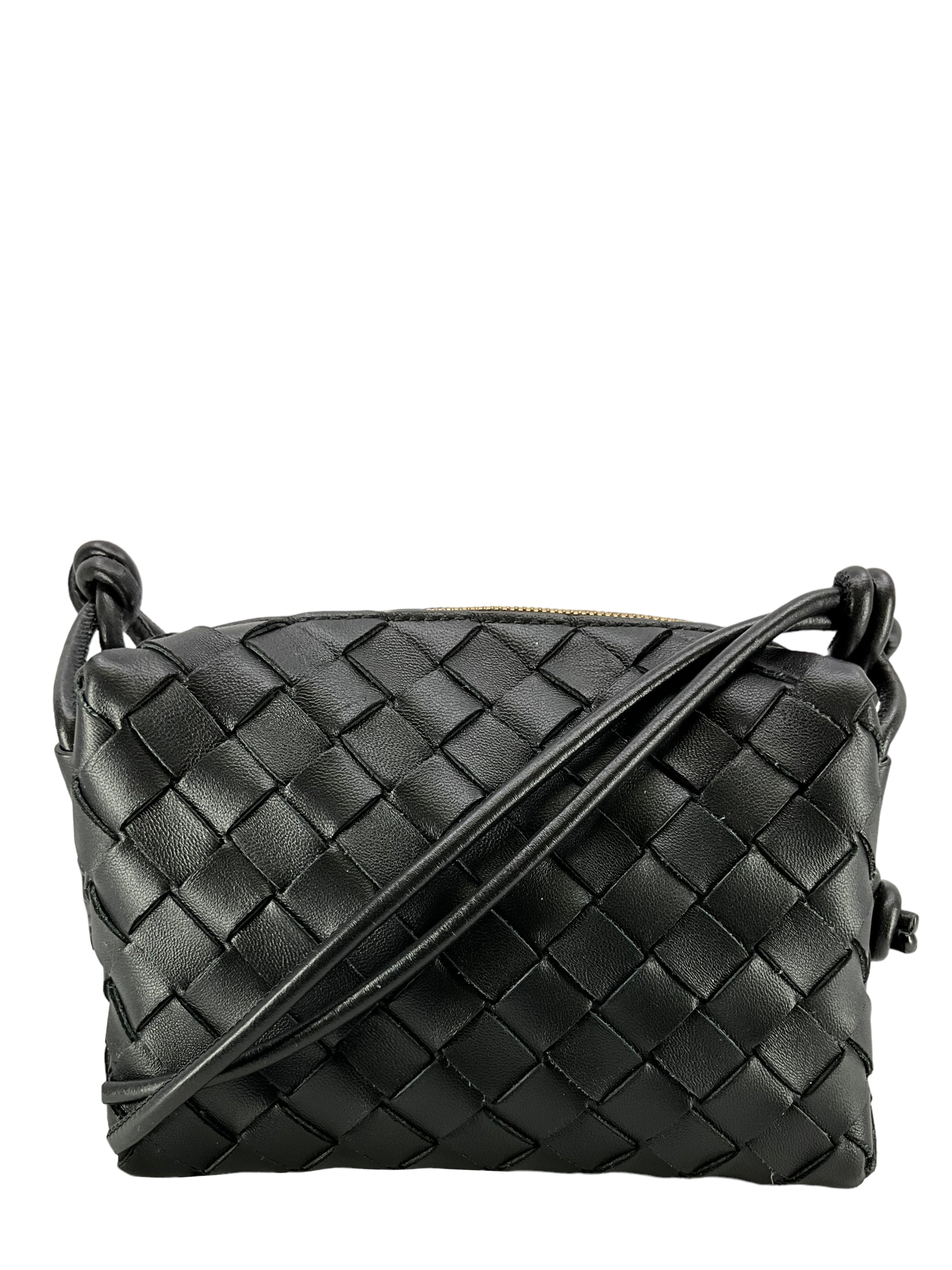 Bottega Veneta Mini Loop Camera Bag - Luxury Leather Crossbody Bag for Women | Perfect for Travel, Date Night & Everyday Use