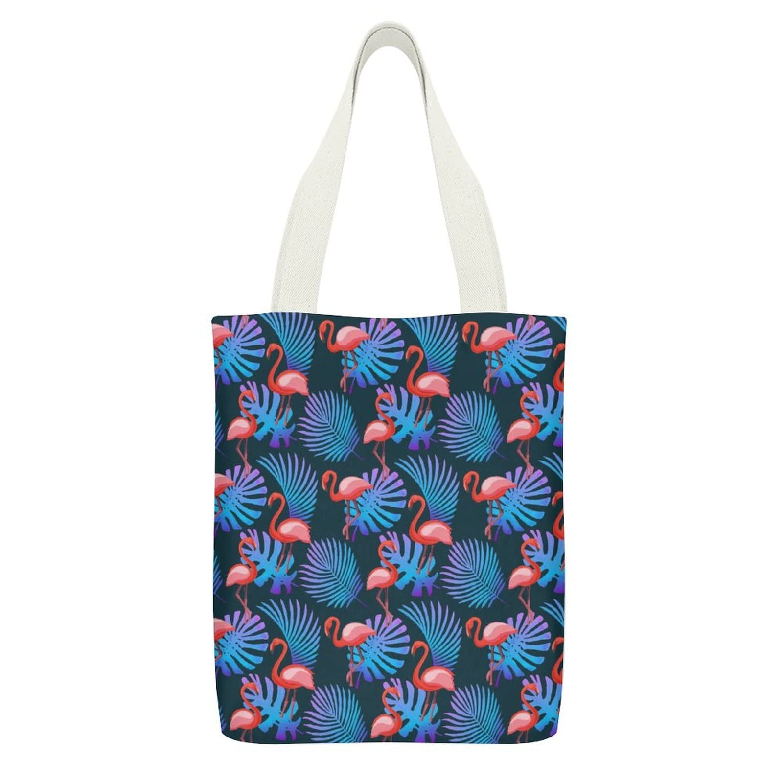 Stylish Canvas Tote Bags for Women - Eco-Friendly Reusable Grocery & Beach Tote - Perfect for Shopping, Travel & Daily Use