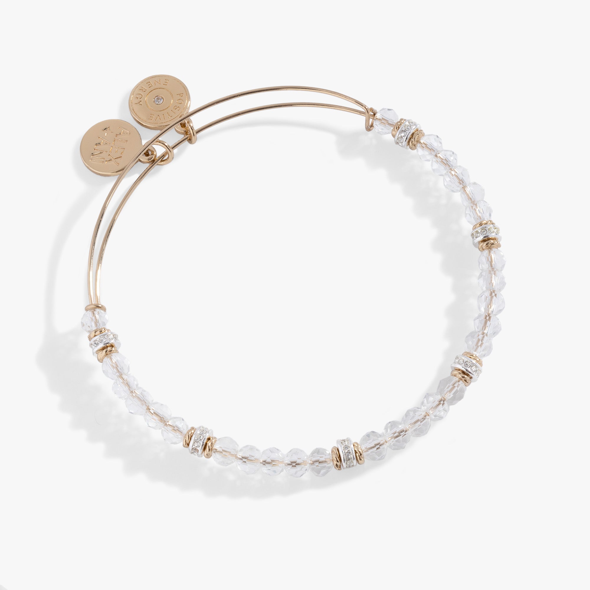 Elegant Crystal Beaded Bangle Bracelet for Women - Sparkling Fashion Jewelry Gift for Parties, Weddings & Special Occasions
