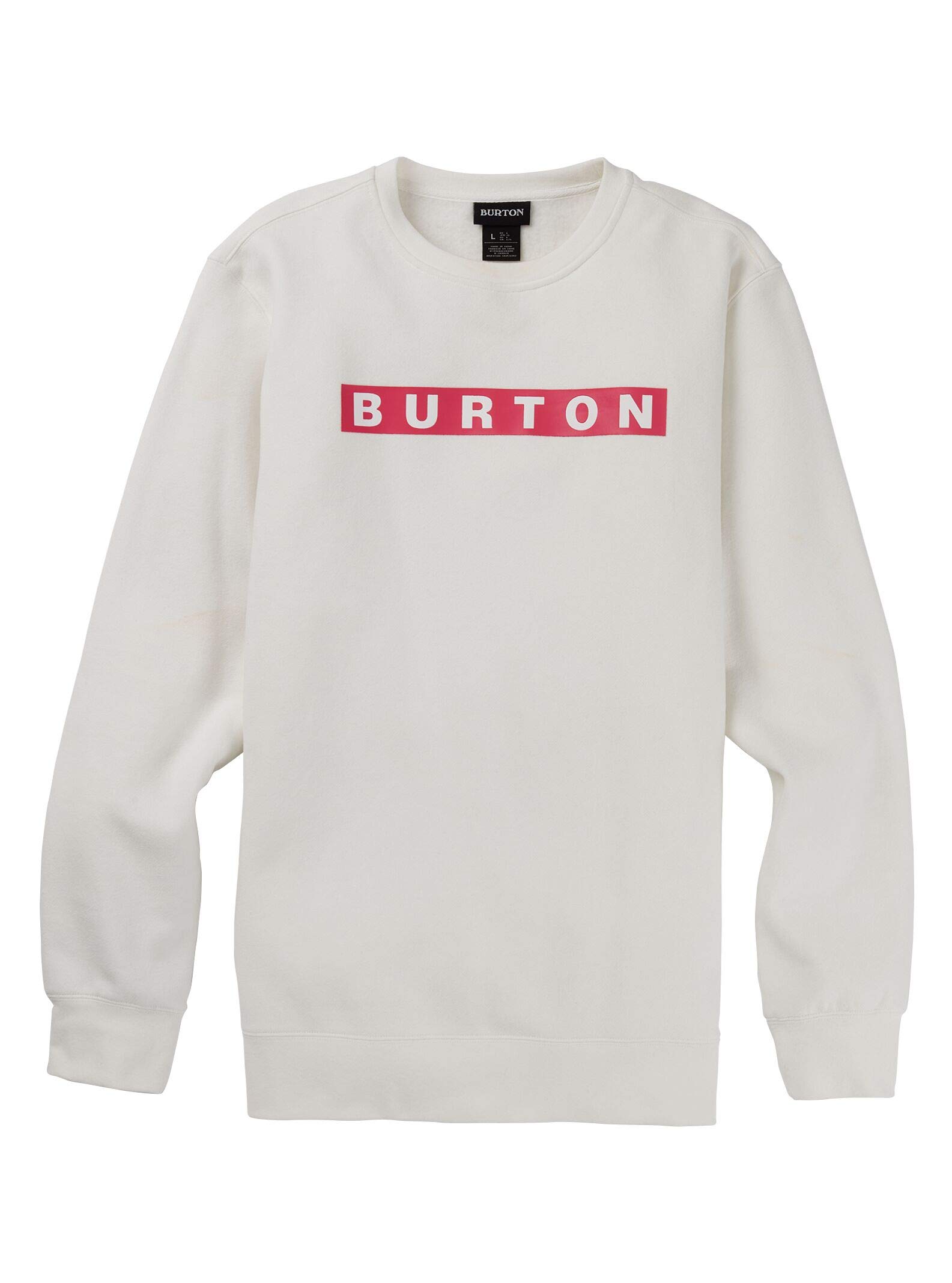 Burton Men's Vault Crew Neck T-Shirt - Comfortable Cotton Casual Tee for Everyday Wear, Gym & Outdoor Activities
