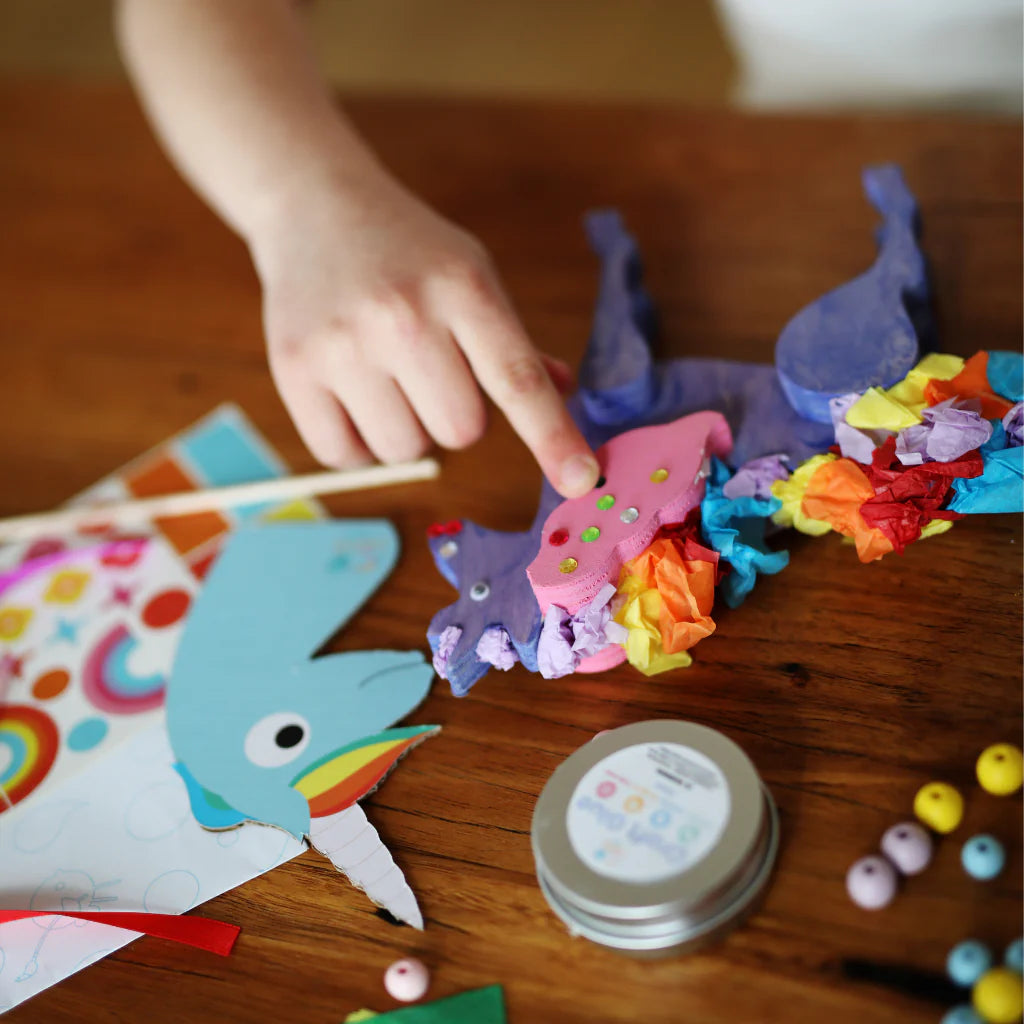 Unicorn Mini Creative Craft Kit for Kids - DIY Arts and Crafts Set for Birthday Parties, Classroom Activities & Holiday Gifts