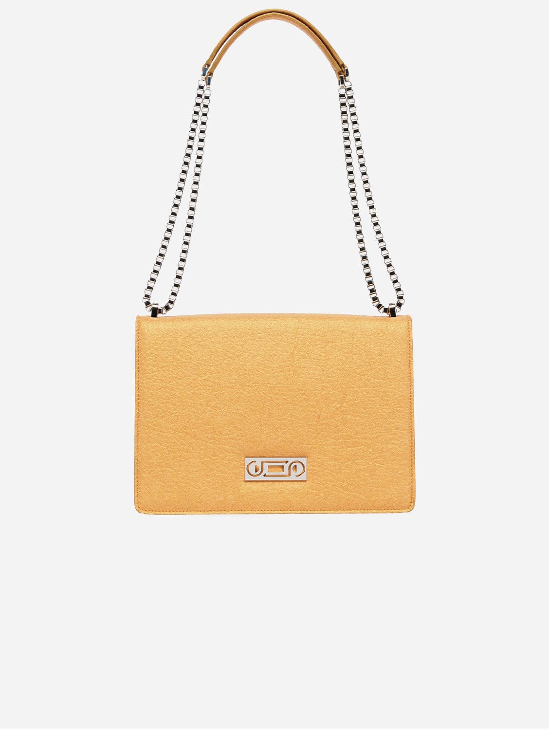 The Cristiana Pinatex® Vegan Leather Shoulder Bag in Antique Gold - Stylish & Sustainable Crossbody Purse for Women, Perfect for Work, Travel & Everyday Use