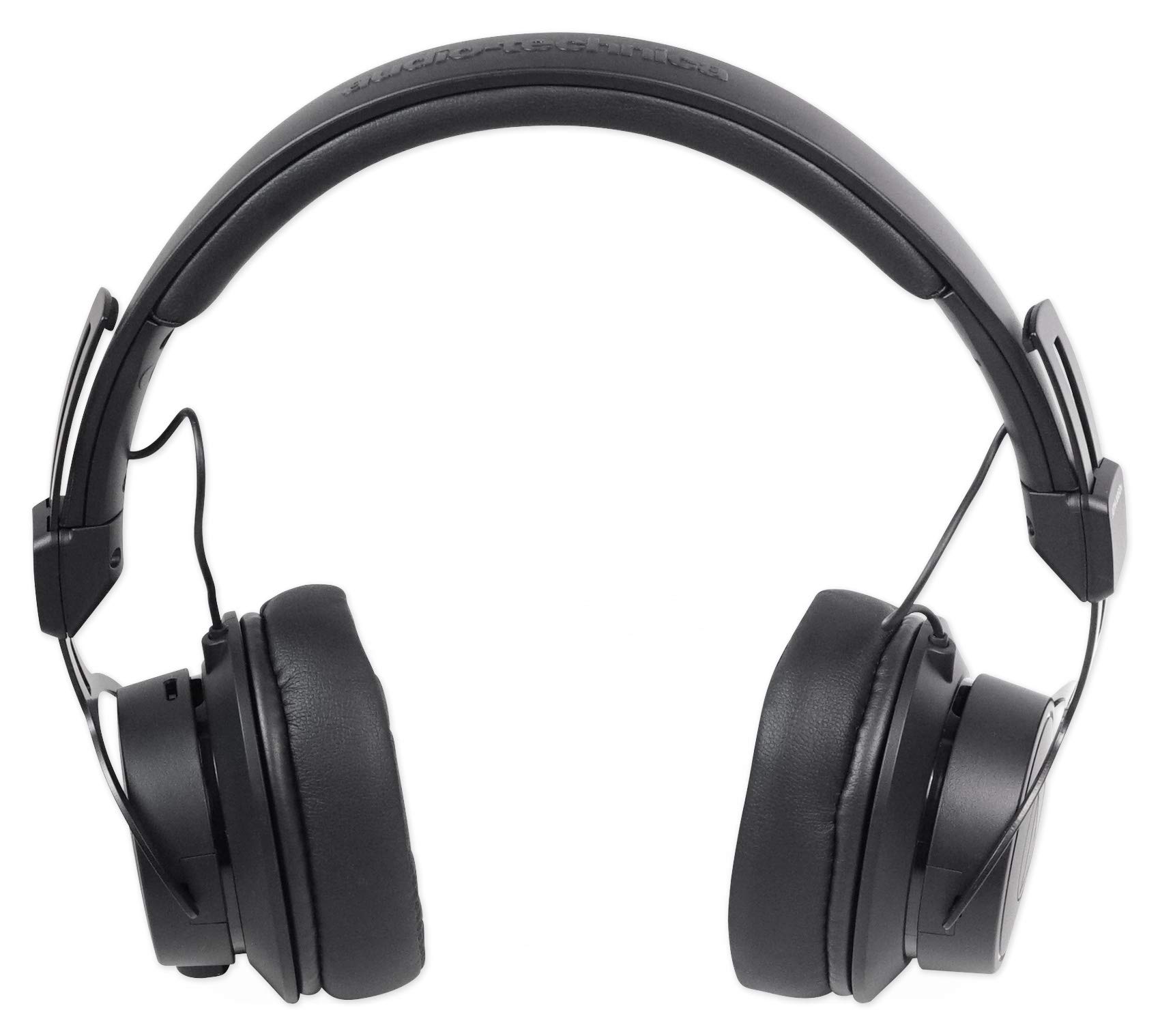 Audio-Technica ATH-M60X Professional Studio Monitor Headphones & Mackie Big Knob Passive Monitor Controller - Perfect for Music Production, Podcasting & Home Recording Studios