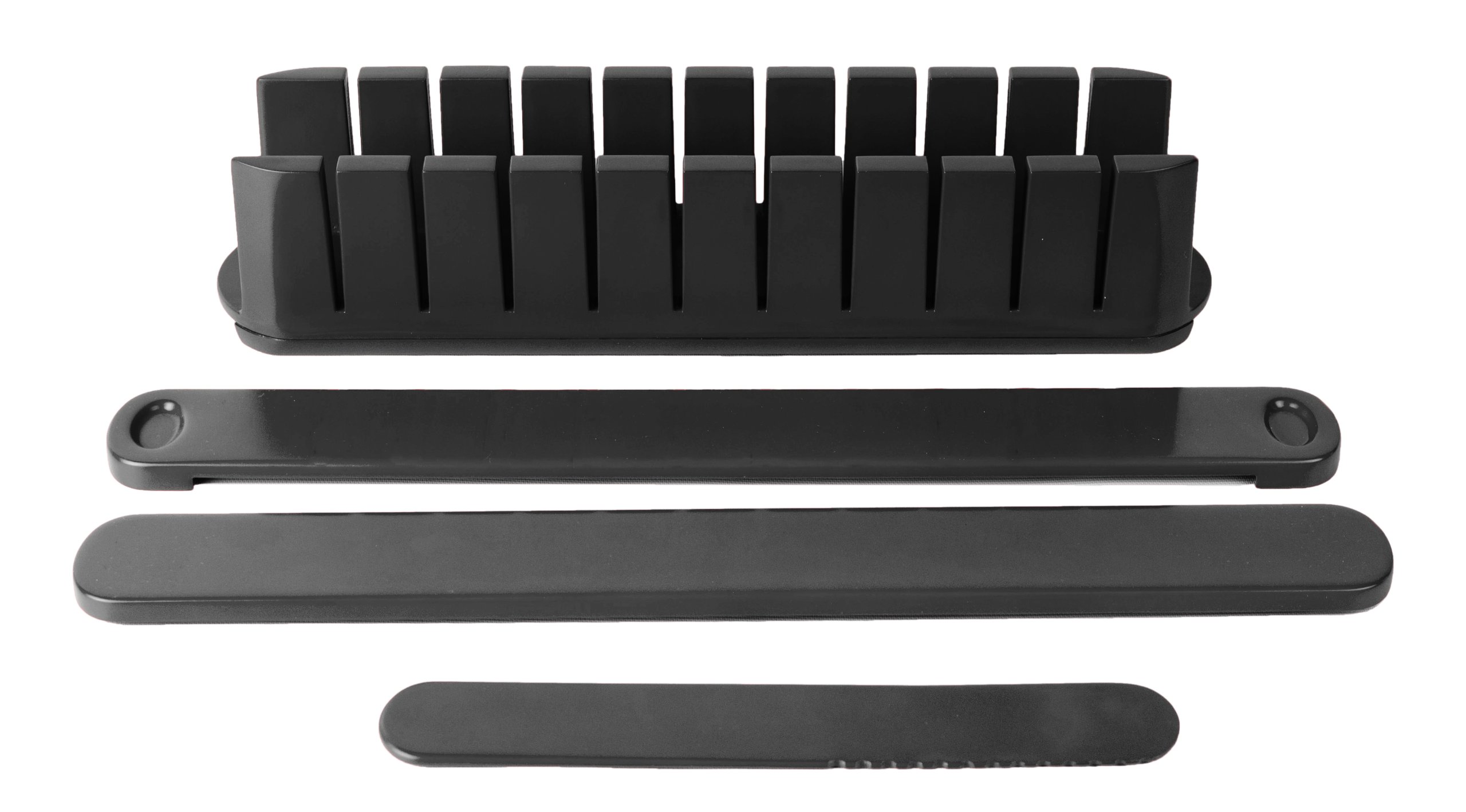 Architec Five Minute Stackable Appetizer Maker - BPA-Free, Dishwasher Safe Black Appetizer Tray - Perfect for Parties, Entertaining & Quick Snack Preparation