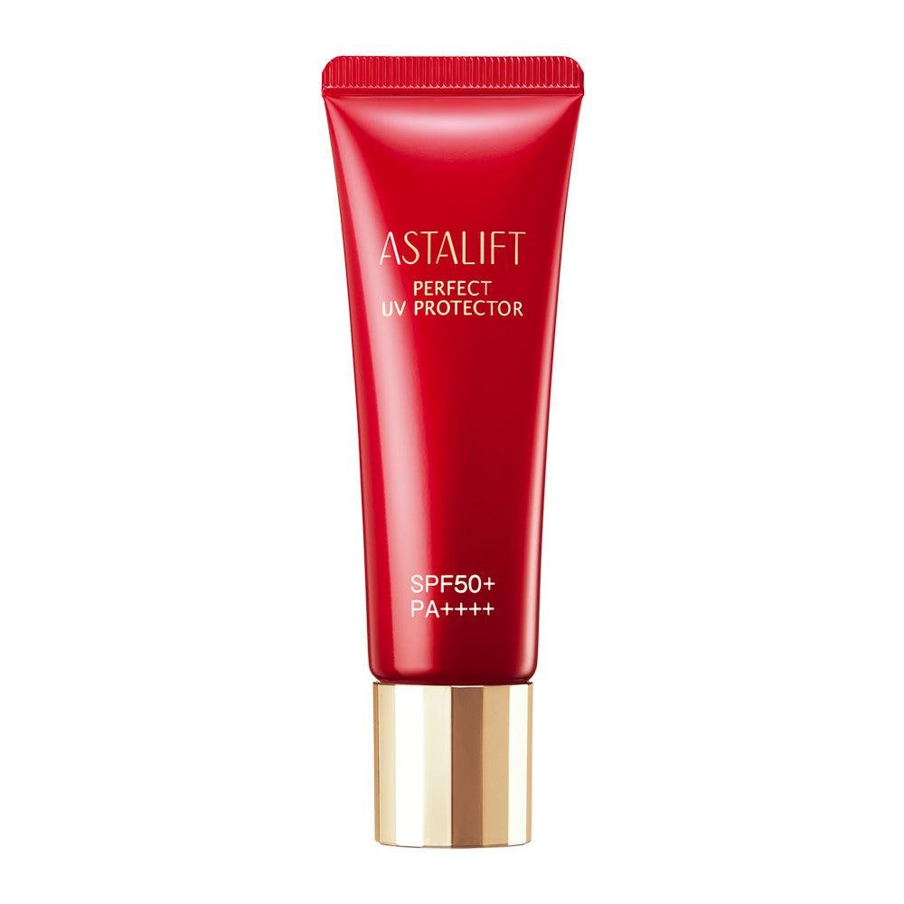 Astalift Perfect UV Protector SPF50+ PA++++ 30g - Japanese Sunscreen for Face, Lightweight & Non-Greasy, Daily Sun Protection for Women & Men - Perfect for Outdoor Activities, Beach & Travel