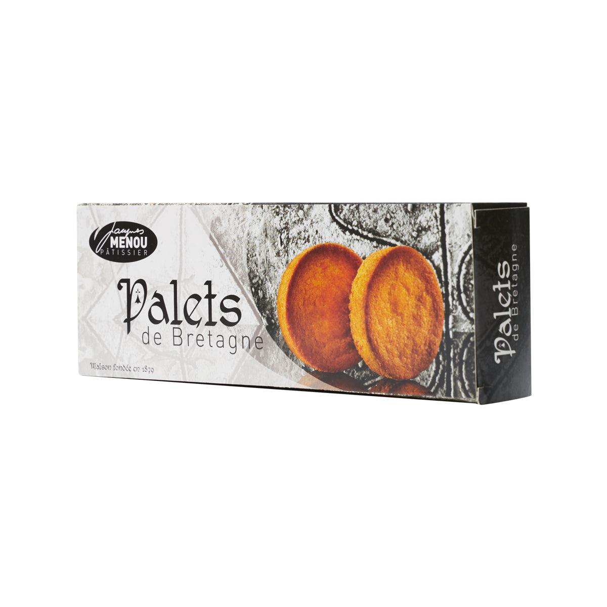 BISCUITERIE MENOU Palets Butter Biscuits - Authentic French Butter Cookies (120g) - Perfect for Tea Time, Gifts & Dessert Platters
