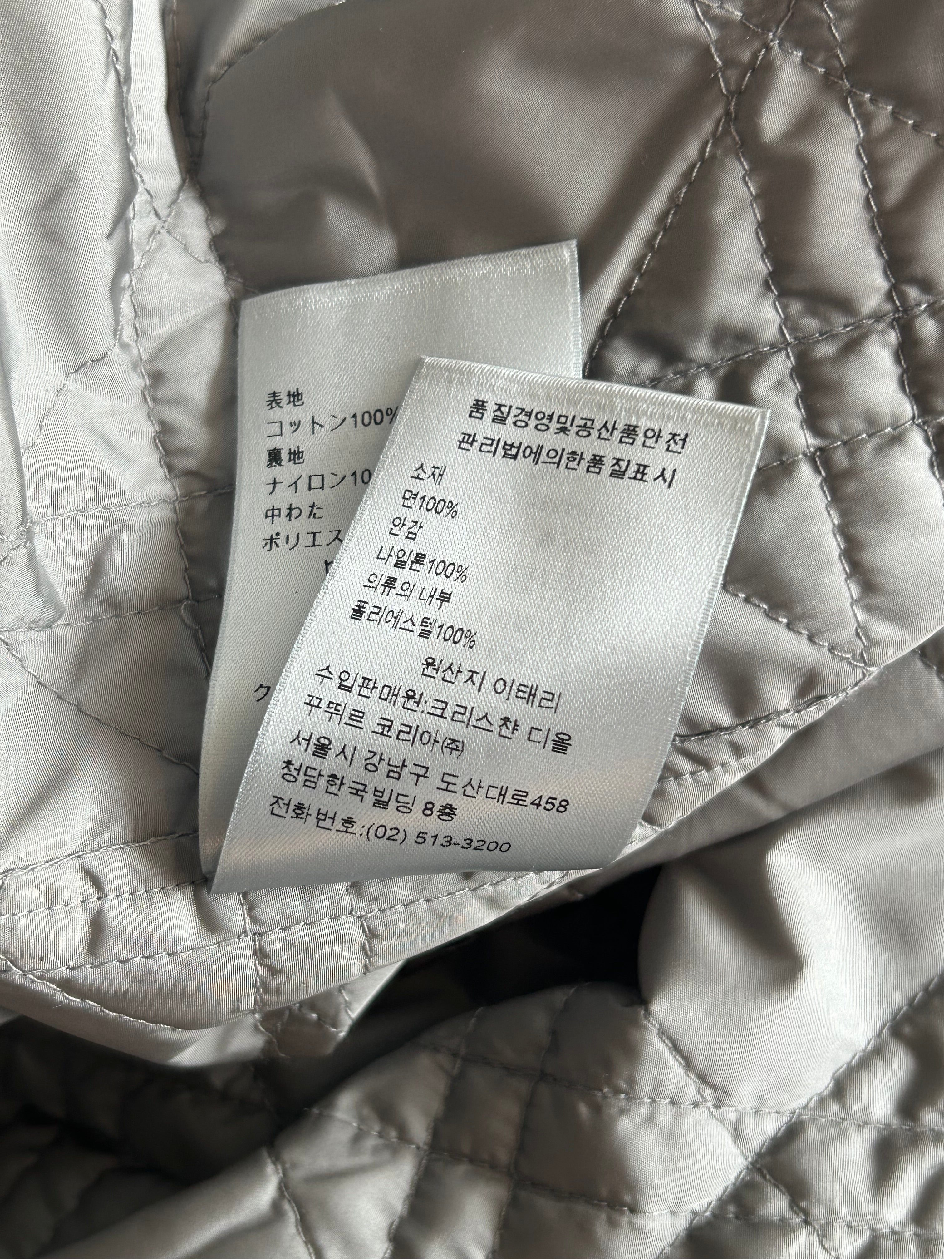 Dior Grey Oblique Quilted Button-Up Shirt for Men - Luxury Designer Casual Wear for Office & Date Night